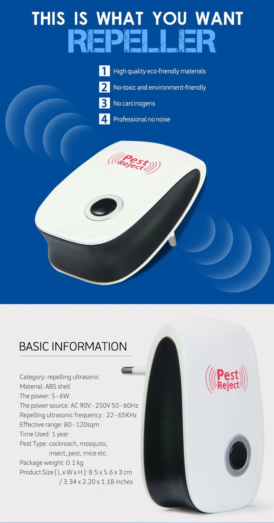 ELECTRONIC PEST REPELLER