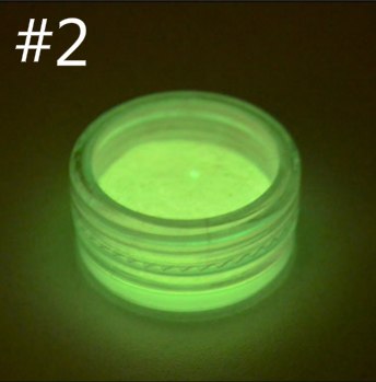 10 COLORS NAIL POLISH GLOW POWDER (not for sale)