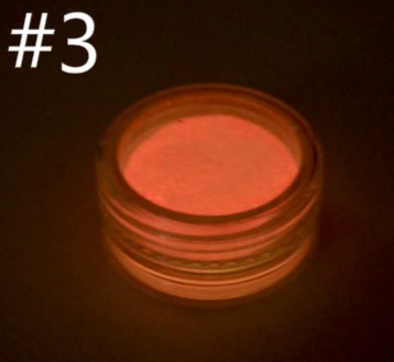 10 COLORS NAIL POLISH GLOW POWDER (not for sale)