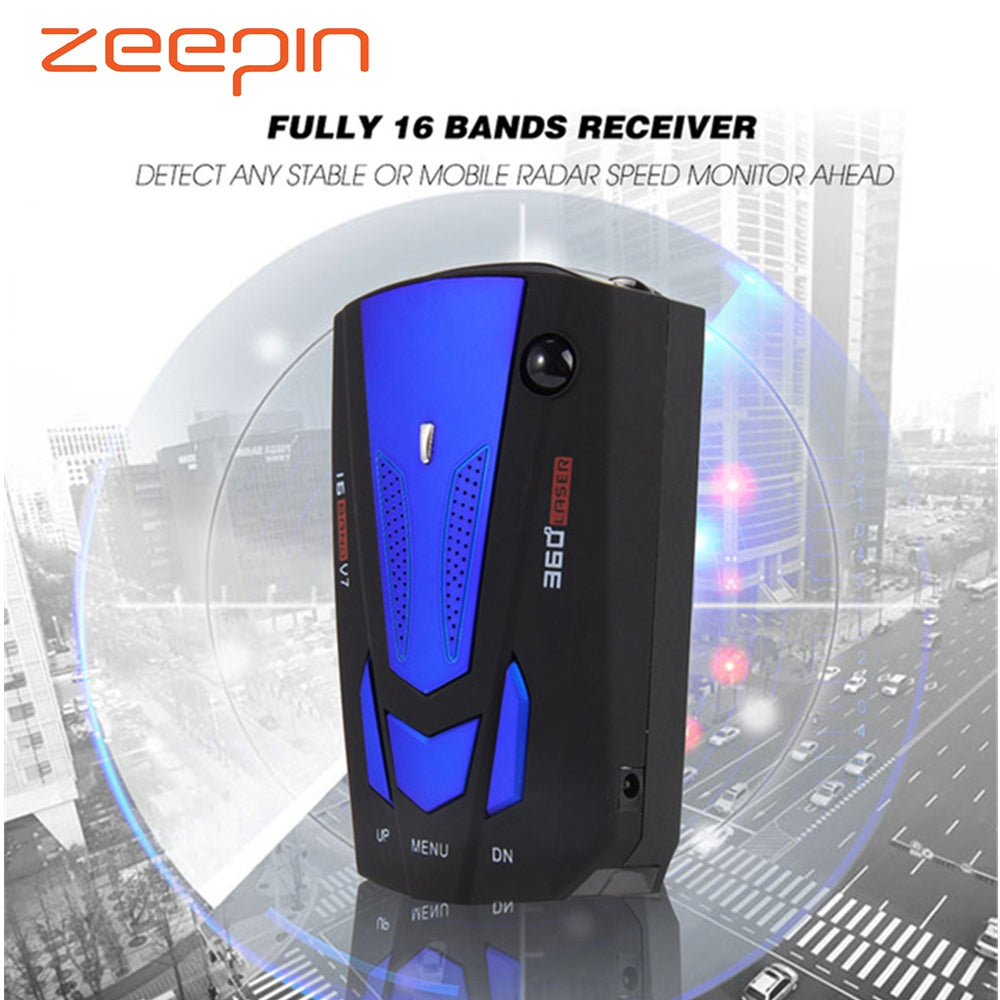 DEGREE CAR BAND V7 GPS SPEED SAFERADAR (not for sale)